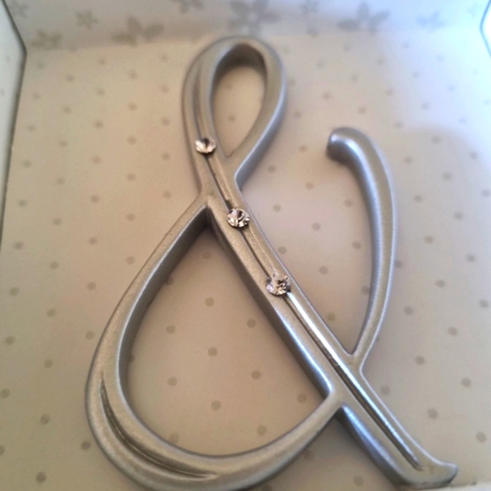 Lillian Rose Monogram Cake Topper Ampersand (& Symbol)